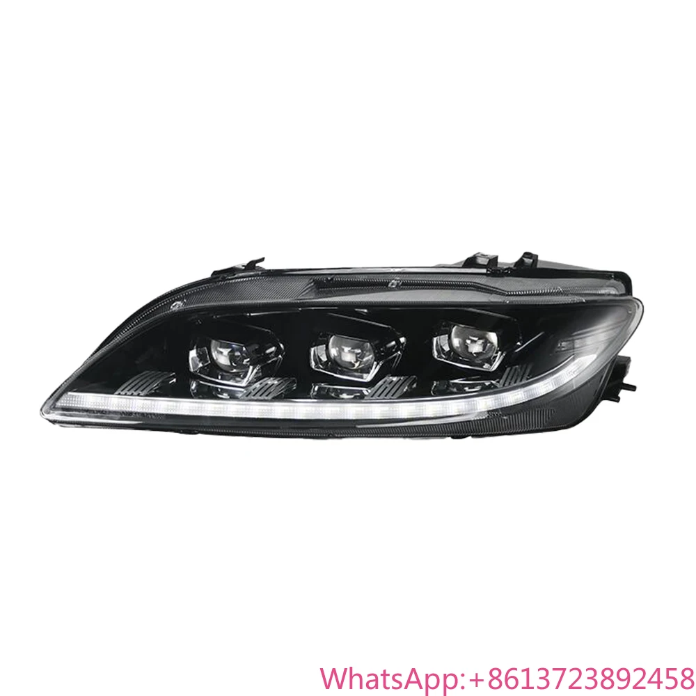 For For Mazda 6 MK6 2004-2015 H7 Car Front Light Upgrade High Quality LED Three Lens Light Accessories High Configuration Assemb