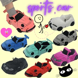 Rytanda Spotrts Car Plush Slippers Soft Cozy Winter Shoes For Warm Fun Vehicle Design Warm Indoor Slippers Birthday Gift