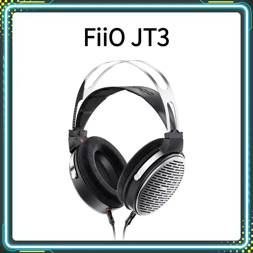 

FiiO JT3 Headphones High Performance Wire-controlled Microphone High Fidelity Openness Moving Coil Earphones Music Gifts