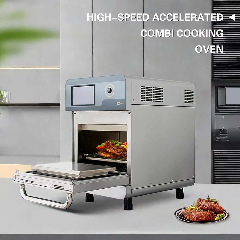 Commercial Convection Oven, Automatic High-speed Acceleration Cooking/countertop Microwave, Used in Restaurant Kitchens