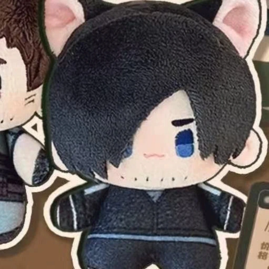 Stuffed Animals Resident Evil Leon Wesker Chris 10cm Cotton Doll, Anime Peripheral Plush Figure Pendant Collectible Toy Gift