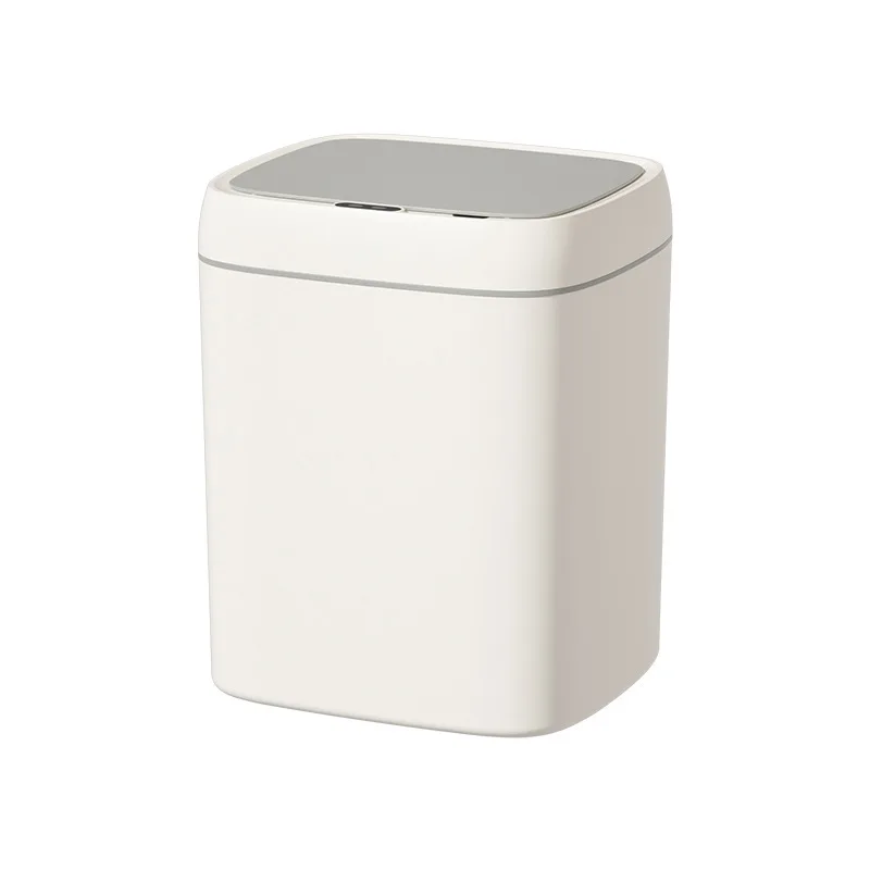 Cross-border smart trash can household sealed and locked 14L large-capacity automatic induction trash can