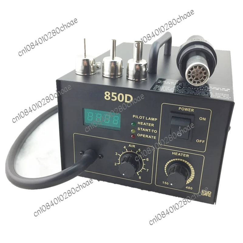 

850D 850a Heat Gun Desoldering Station Digital Display Adjustable Constant Temperature Hot Air Table Chip IC Repair Welding Hair