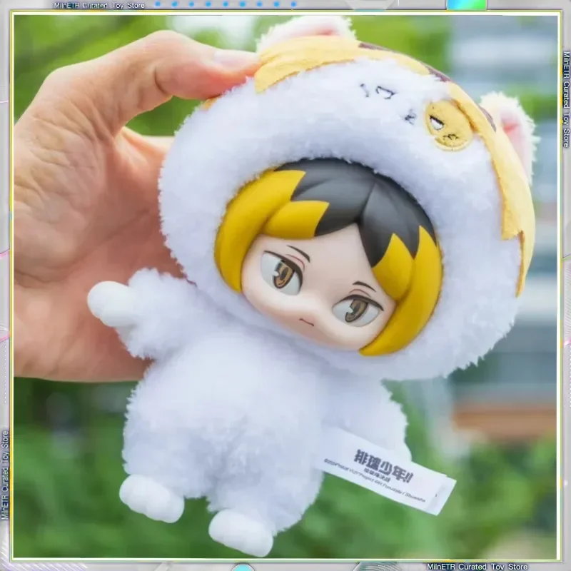 هايكيو!! Junkyard Showdown Series لطيف الفينيل أفخم قلادة على ظهره الديكور المفاتيح مهرجان هدية لعبة أصيلة تحصيل