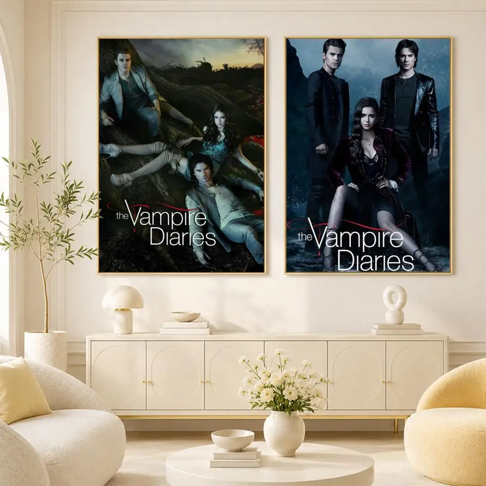 The Vampire Diaries Poster Room Home Decoration Interior Wall Art Printing Garage Posters Gift
