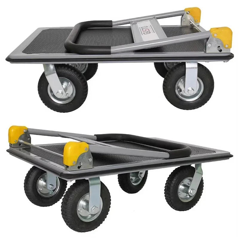 1 Pcs 8-Inch Inflatable Rubber Caster Universal Wheel Full Black Electrophoresis for Hotel Lobby Luggage Cart Service Car