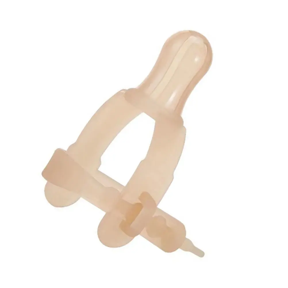Silicone Baby Finger Protector for Thumb Sucking – Adjustable Anti-Bite Teether Guard Strap for Infants & Toddlers