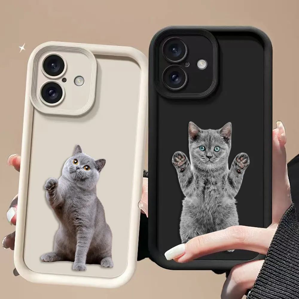 

White Grey Cat Ragdoll Cover Phone Case For HUAWEI MATE 20 30 40 50 P30 P40 P50 NOVA 5I 7 7I 9 10 11 11I SE Y70 Y90 Case Shell