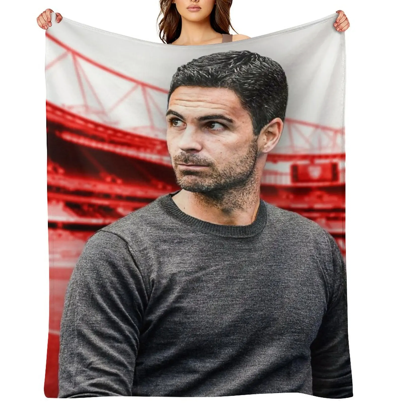 

Mikel Arteta Throw Blanket Single Hairy Thermals For Travel Decorative Throw Blankets