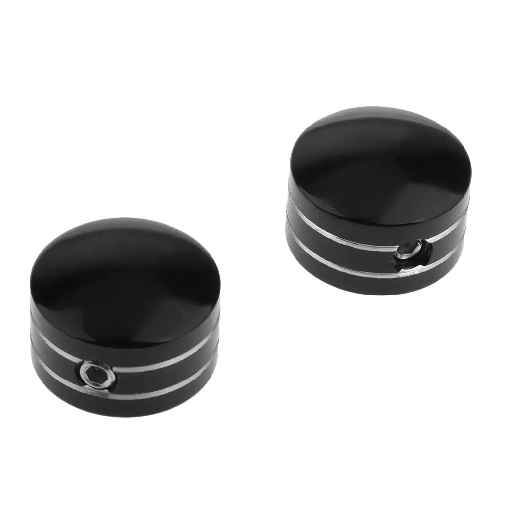 Head Nut Covers Chrome Metal Cap Set for Harley All Twin Cam and Big Twin 1340 Evo Models Easy Install