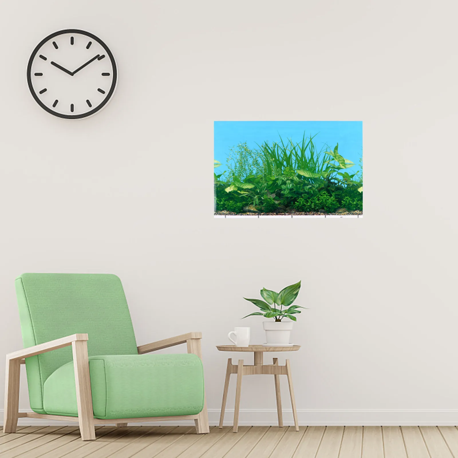 Fish Tank Stickers Coral Decal - Aquarium Fish Wallpaper review and price
