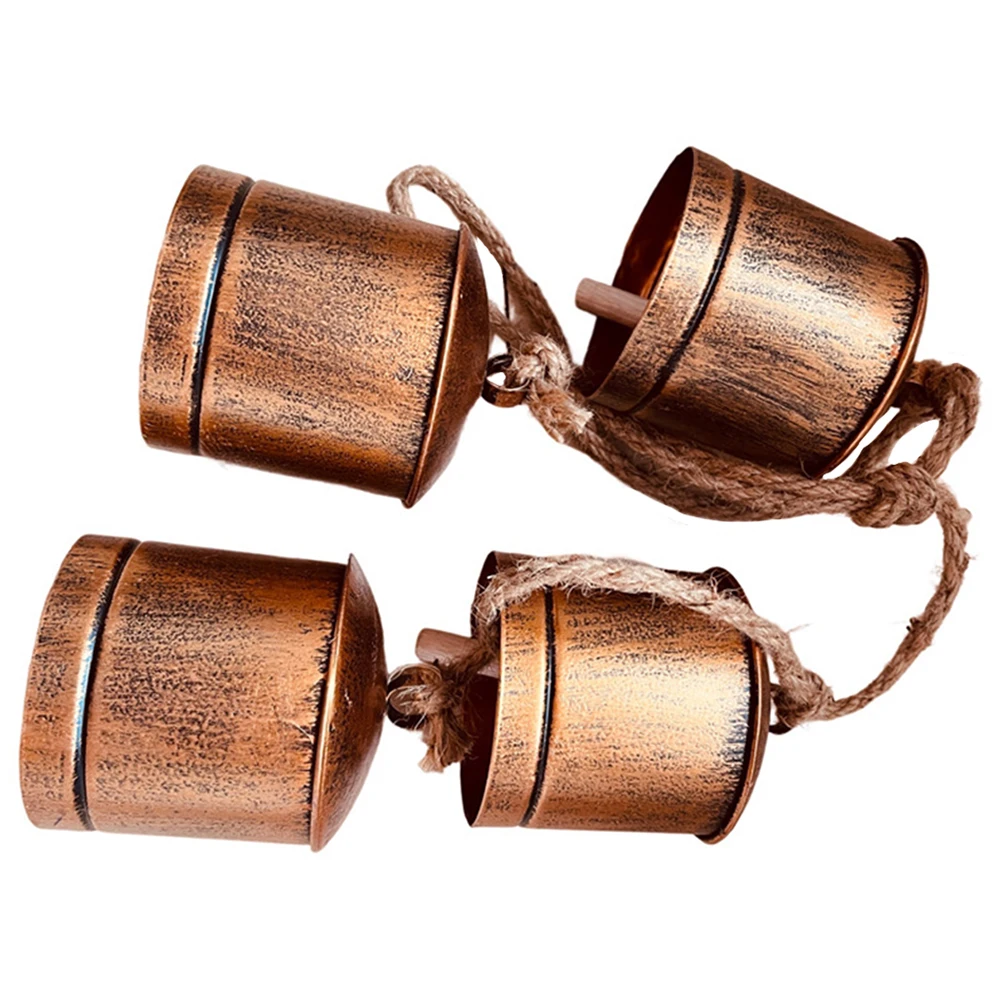 

Vintage Metal Pendant Decor Cow Bell Rustic Farm Animal Noise Maker Small Cattle Bells For Sporting Events Hanging Ringing