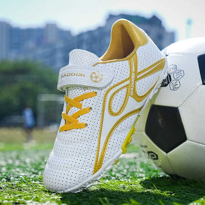 Picture 3: Children's New Football Shoes Broken Nails Long Nails Student Game Soccer Boot for Kids