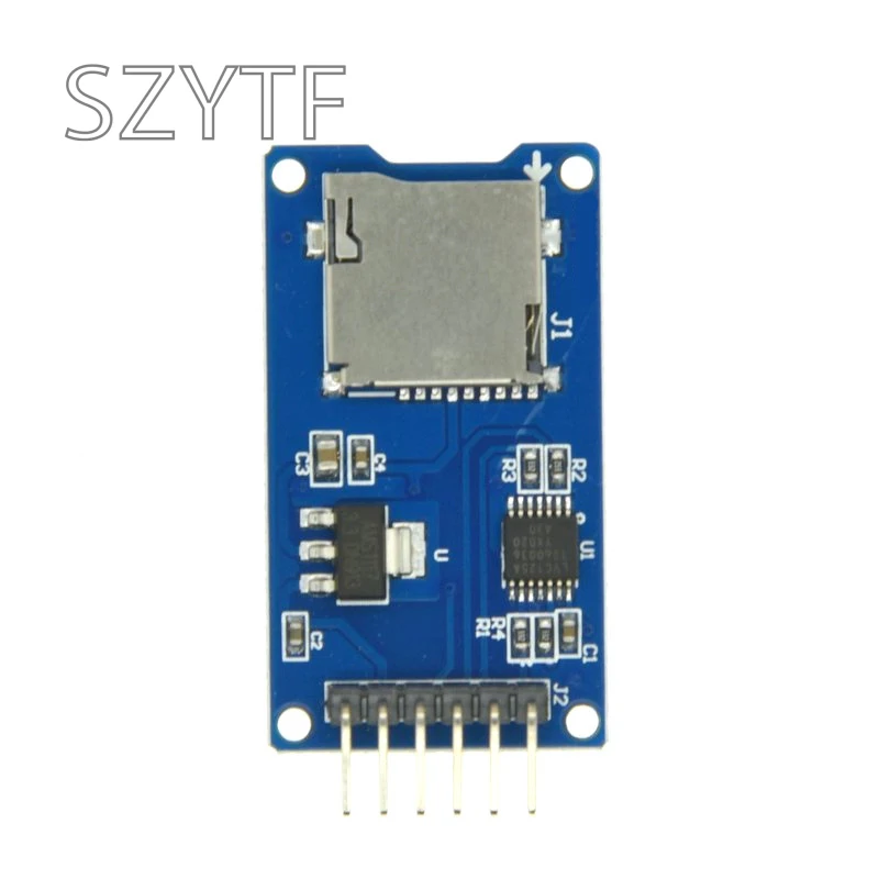1-10pcs Micro SD Card & SDHC(high-speed card) Mini TF Card Reader Module Adapter SPI Interfaces with Level Converter Chip