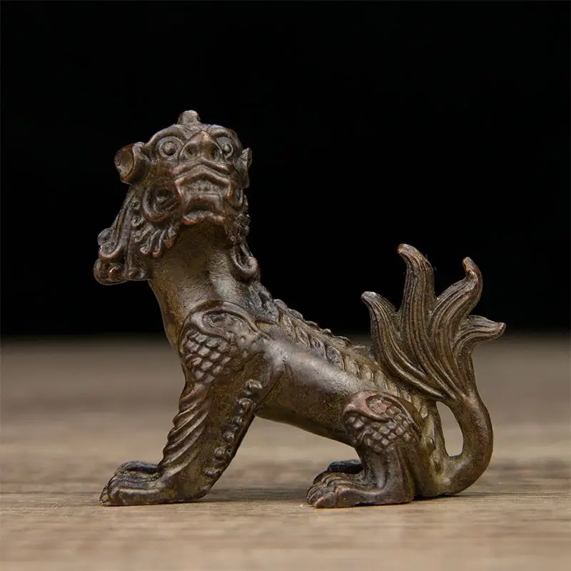 Ksitigarbha's divine beast mount Statue Sculpture Figurines Home Garden Decoration Statues For House