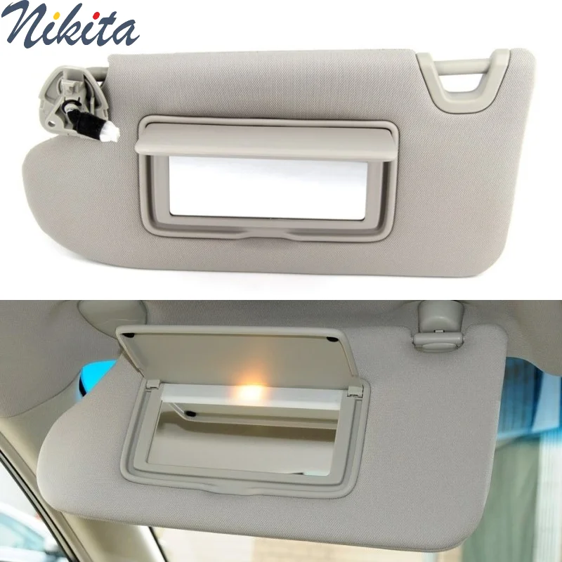 Car Sun Visor Beige Grey Left Right Side Driver Side Passenger Side For Nissan Altima 2013 2014 2015 2016 2017 2018