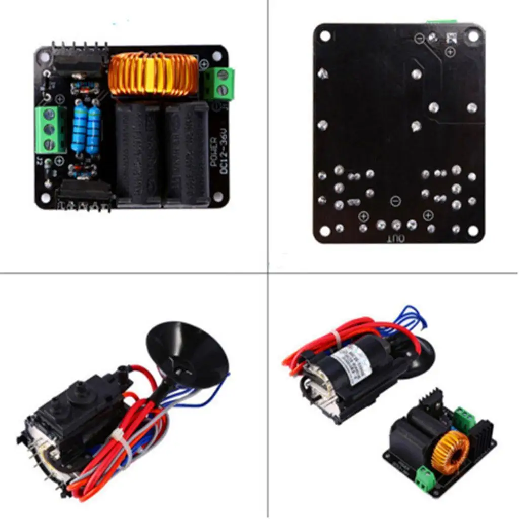 ZVS Tesla Coil Driver Board High Voltage Power Ignition Coil Steering Controller for Ladder Spark Generator