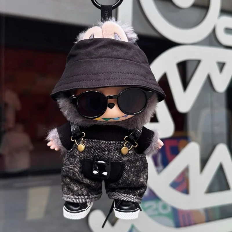 

New For Labubu Big Doll Clothes 17cm Baby Labubu Clothes Cool Set Kawaii V1 V3 Doll Clothing Accessories лабубу No Doll