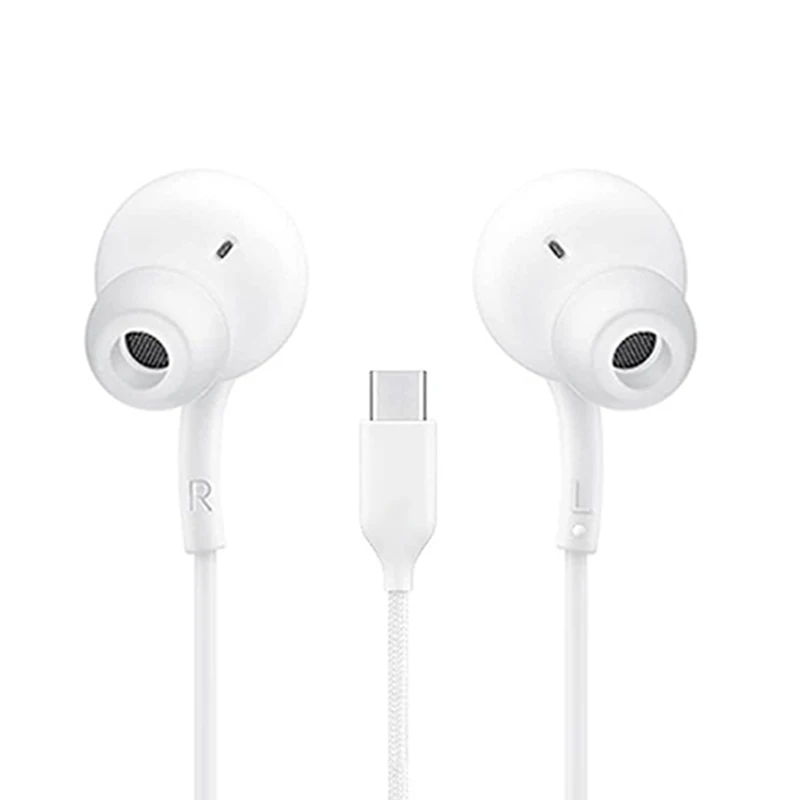 Auriculares AKG tipo C para Samsung Galaxy S24, S23, S22 Plus, auriculares con micrófono intrauditivos y Control de volumen, alta calidad, IG955