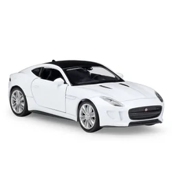 WELLY 1:36 JAGUAR F-Type Coupe original with drive pull back flip model car car car car model car model toy car Collect gift B39