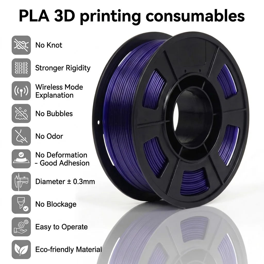 Silk TPU Filament Bundle, Flexible 95A TPU 3D Printer Filament, 1.75 mm, Dimensional Accuracy +/- 0.03 mm,250g