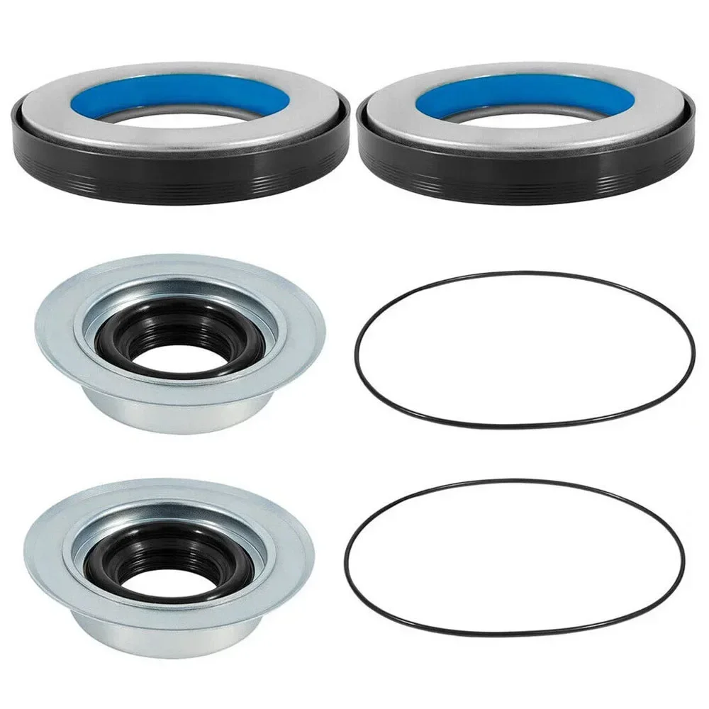 Front Axle Repair Parts Vacuum Knuckle Seal Hub O-Ring Dust Seal Kit For 2005-2014 Ford Super Duty F250-F550 Dana Super 60