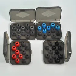 Replace TRN KZ QKZ N5005 Memory Sponge Earbuds C Set Silicone Cover 4.5mm Caliber