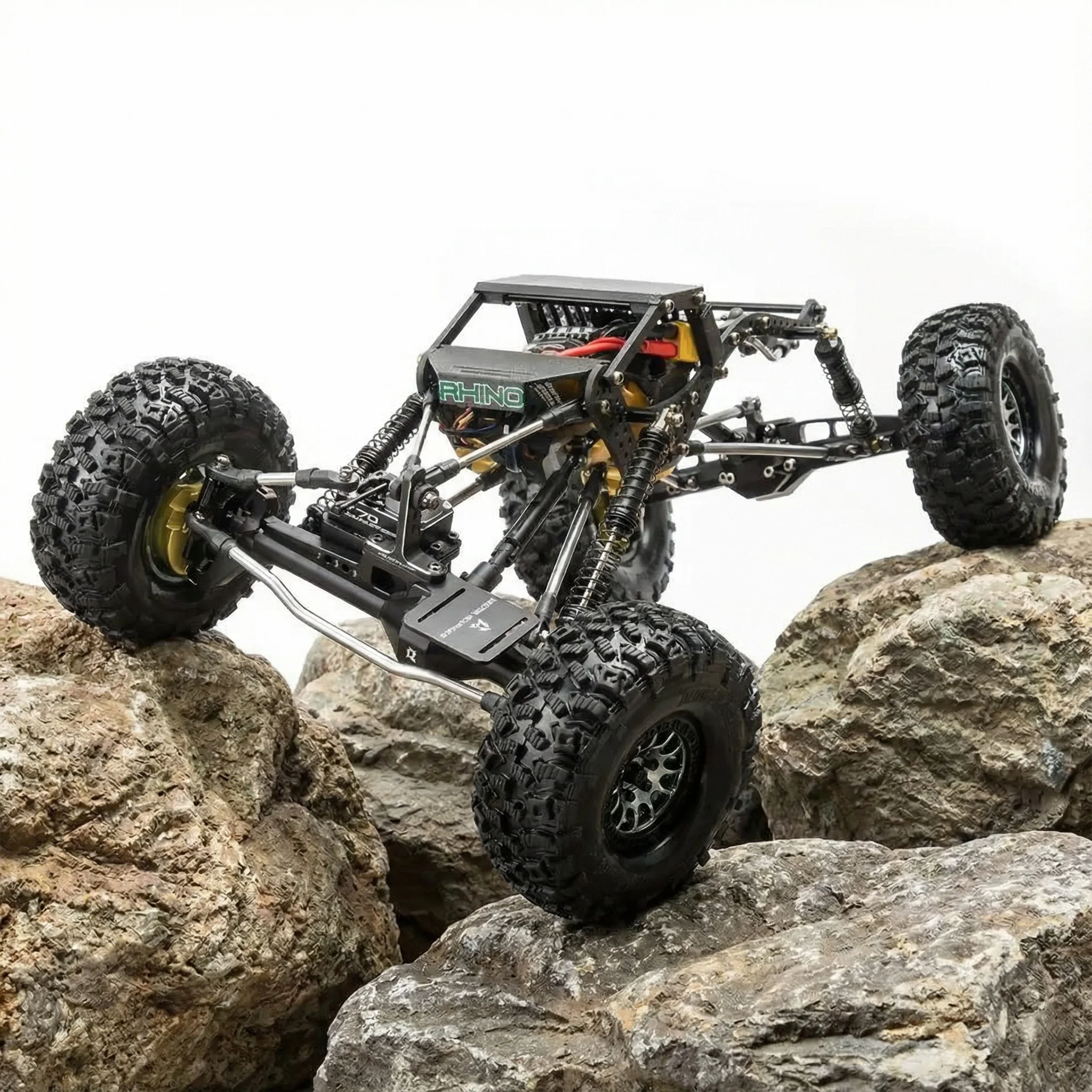 Telaio RhinoRC W1 317mm Scala 1/10 per Modifica Auto RC Crawler