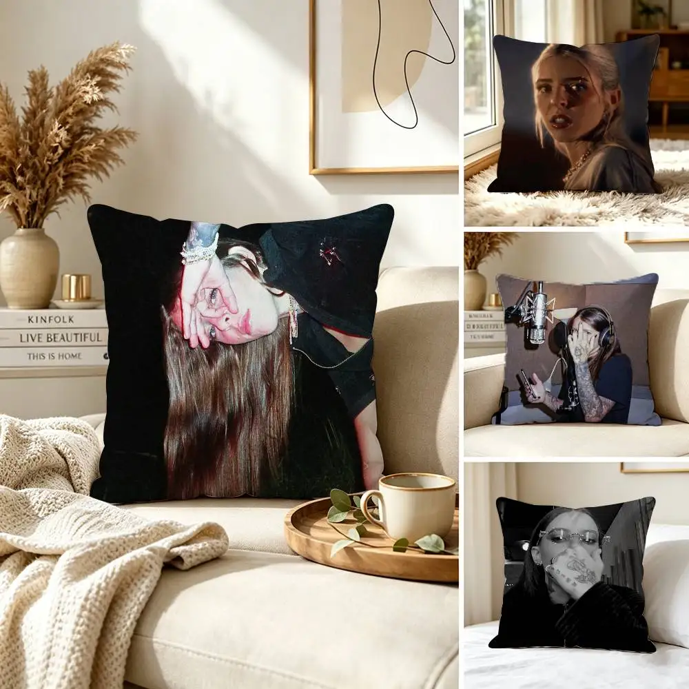 Young Miko Do Not Disturb Pillow Case for Sofa Living Room Home office Decor Protective Cover