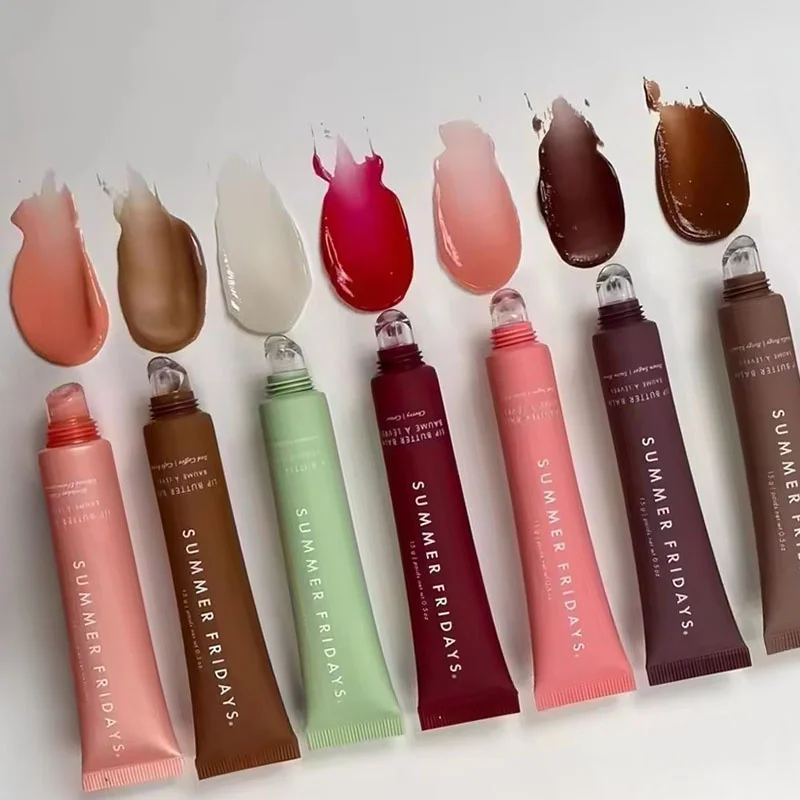 แฟชั่นฤดูร้อนใหม่วันศุกร์ Lip Balm Moisturizing Smoothing Soft Lips เครื่องสําอางเค้กวันเกิดกาแฟเย็นวานิลลาแต่งหน้า Lip Care