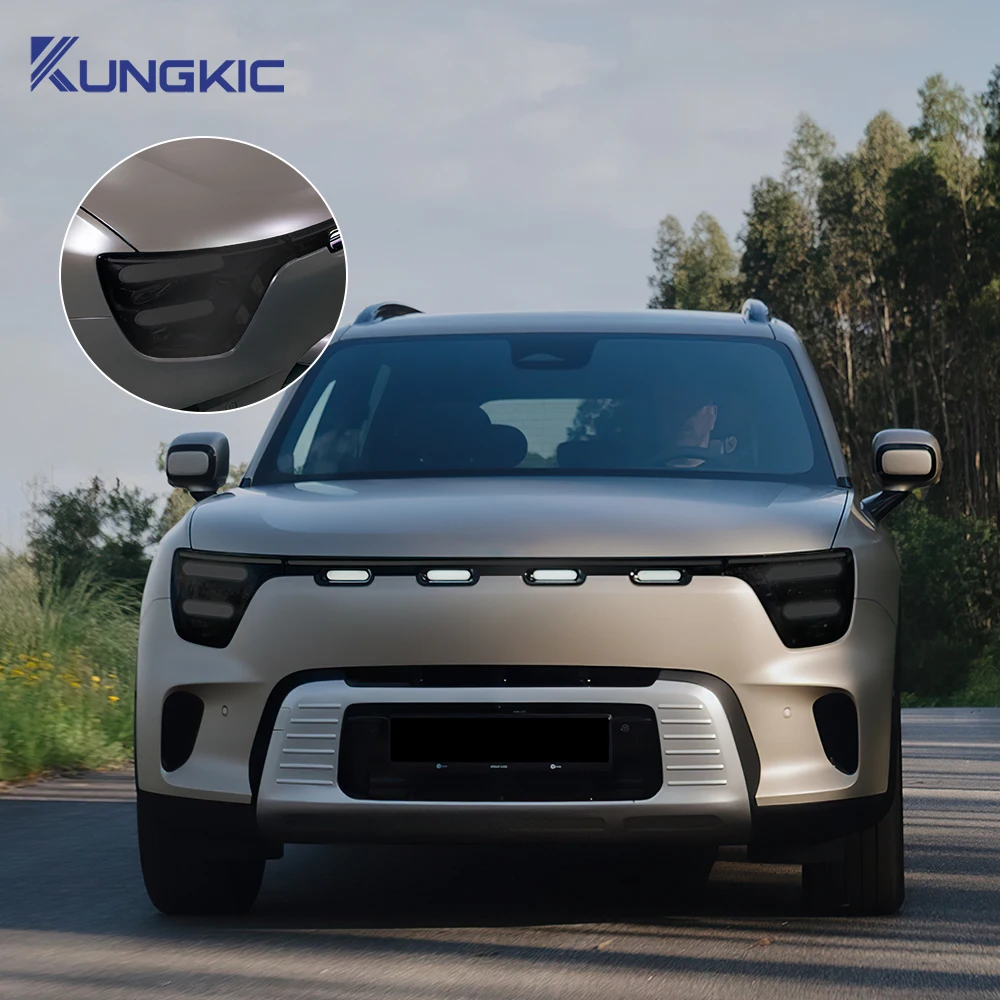 For Smart #1 #3 #5 2023 2024 2025 2026 Auto Headlight Film Protection Anti-scratch TPU Transparent Smoked Car Styling view 4