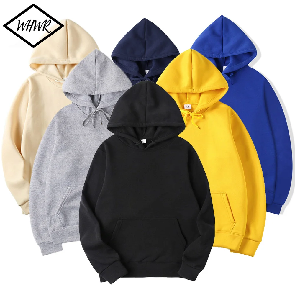 Primavera otoño moda hombres mujeres Sudadera con capucha Casual sudaderas con capucha jerseys sudaderas hombres Top Color sólido sudaderas con capucha sudadera masculina