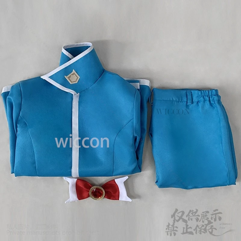 Добро пожаловать в школу демона Irumakun Cos Suzuki Iruma аниме костюм японский Jirai Kei синий DK униформа пальто брюки парик индивидуальный новый