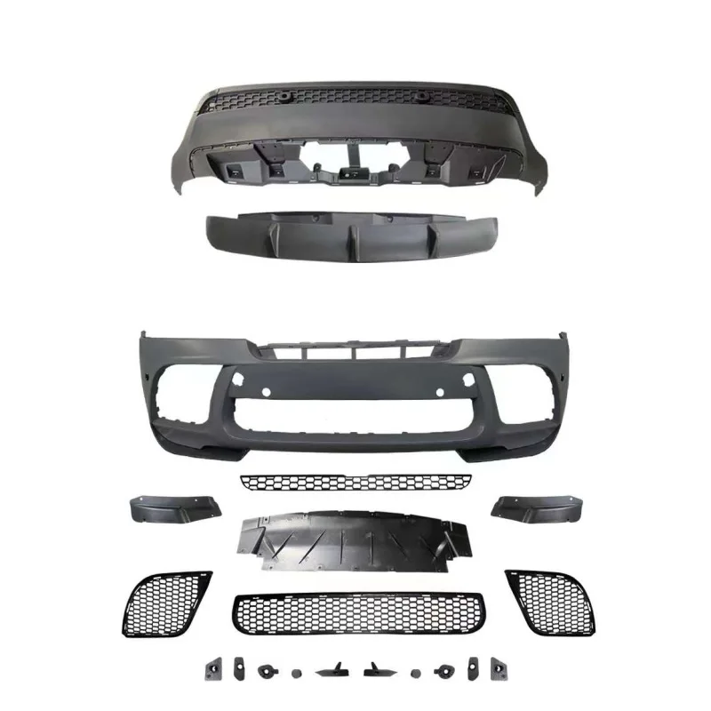 For BMW X6 E71 MP Style Full Body Kit Bumper Cover Exterior Modification Upgrade Accessories