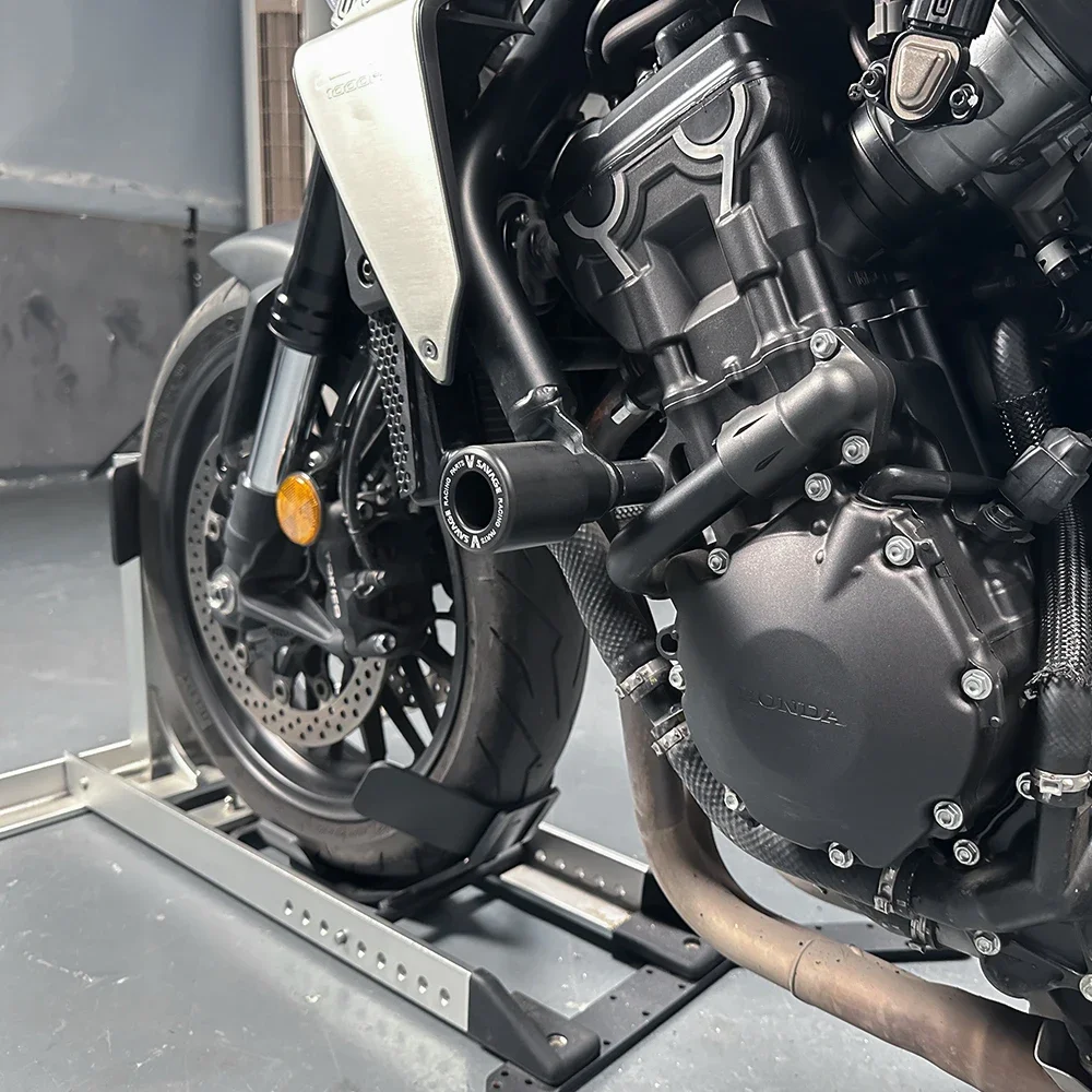 لهوندا CB1000R 2023 الإطار المنزلق تحطم حامي دراجة نارية الملحقات السقوط حماية بكرات منصات صالح CB 1000R 2008 +