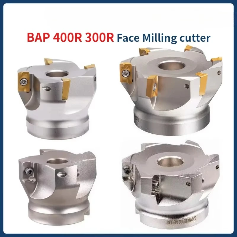 Fresa de fresado frontal BAT 300R BAP 400R 50 63 80 100, Portaherramientas FMB22 FMB27 FMB32, Cabezal de fresado CNC, Herramientas de fresado