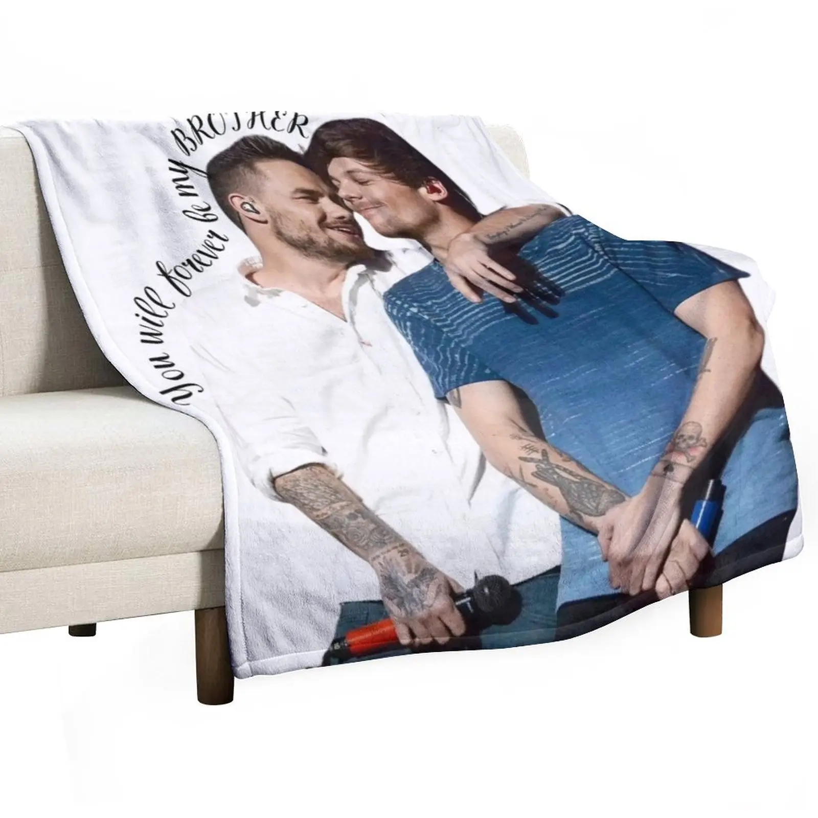 Liam Louis Brothers Throw Blanket Decorative Throw for babies Picnic funny gift cosplay anime Warm Blankets