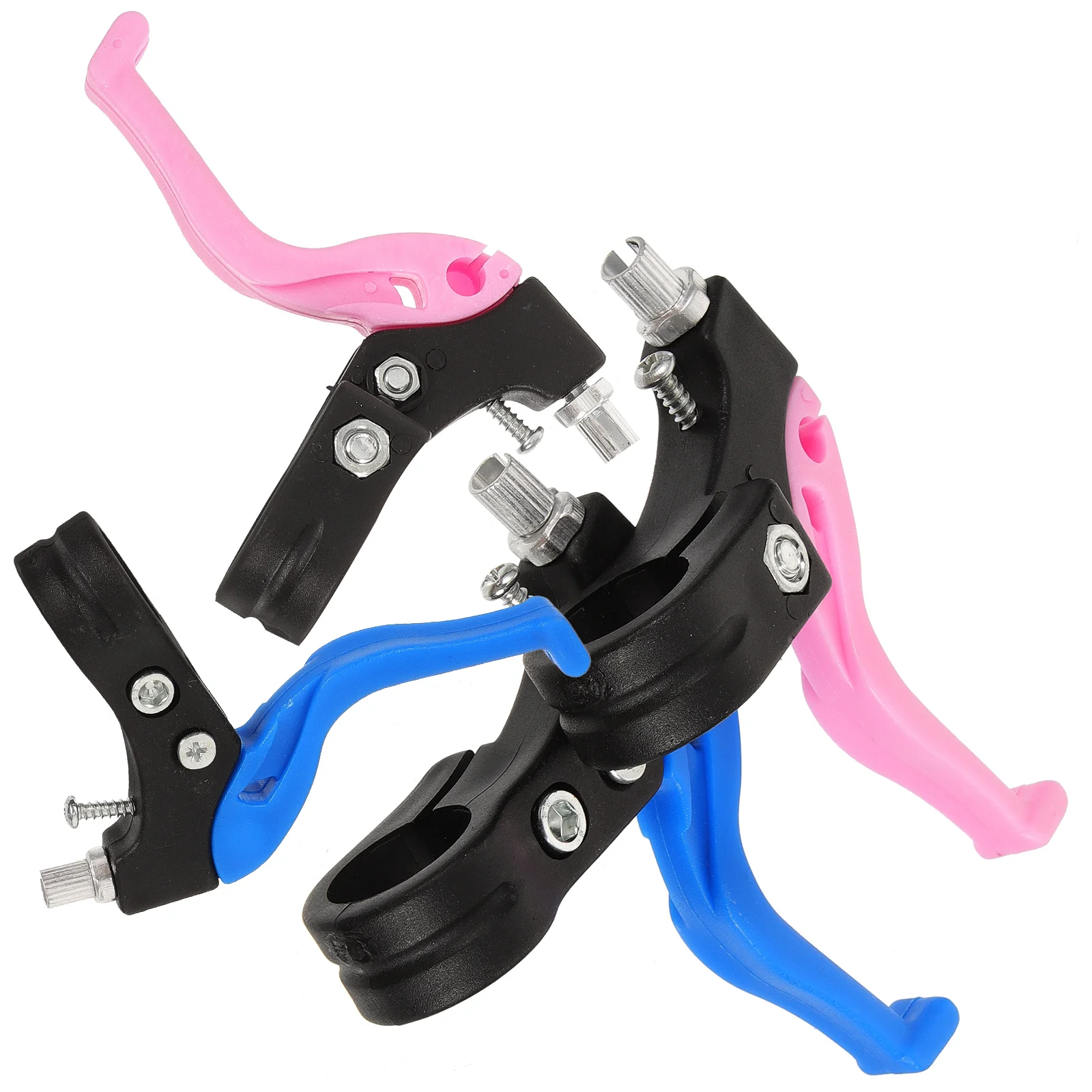 2 Pairs Power Supply Brake Lever Child Electric Bike Clutch Hand Parts Plastic Kids Levers