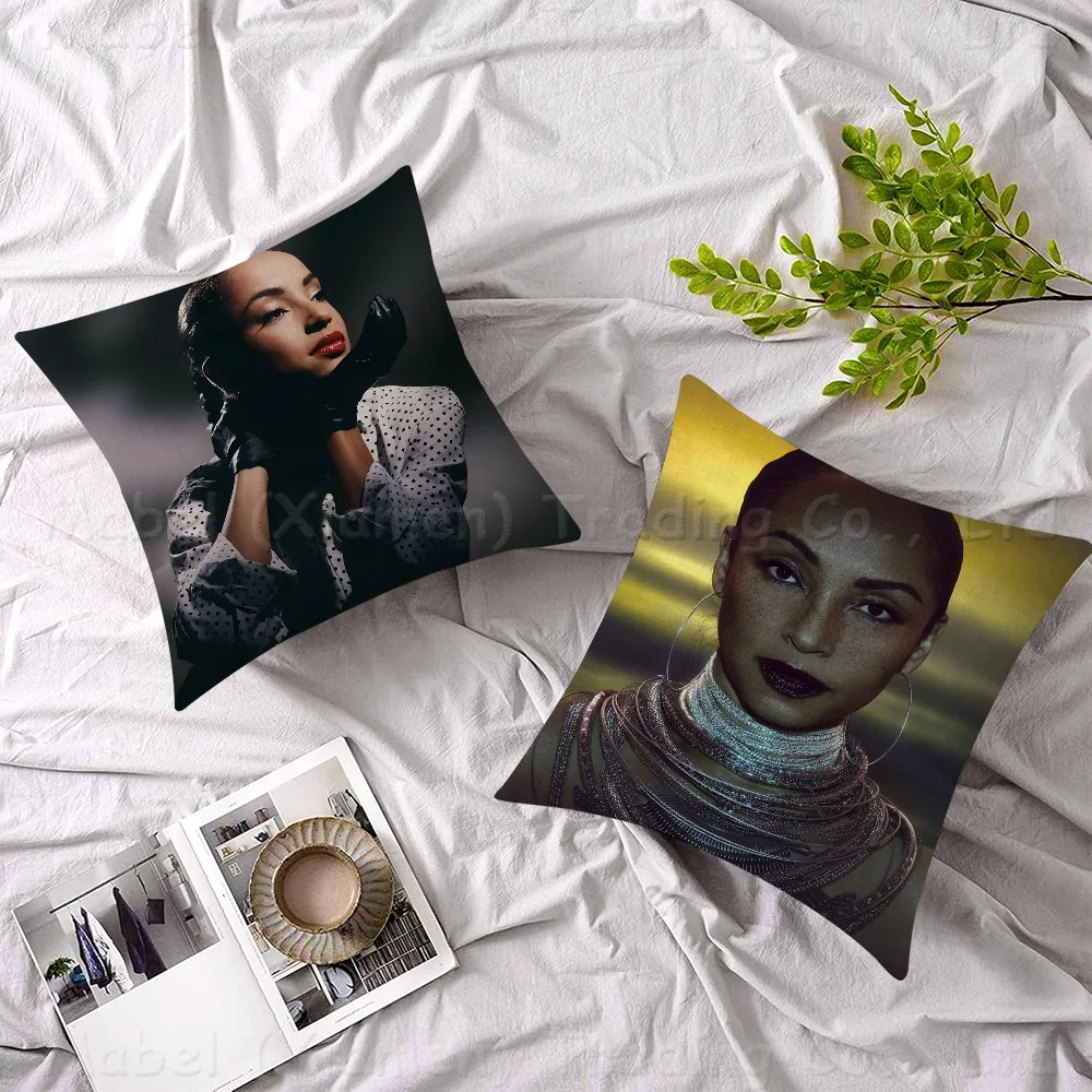 Sade Singer Adu Personalized Picture Text Home Decorative Pillows Household Gifts 45x45cm