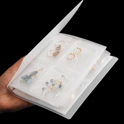 Anti-Oxidation Jewelry Storage Bag Desktop Drawer Organizer Transparent Necklace Bracelet Ring Ziplock Bag Storage Display