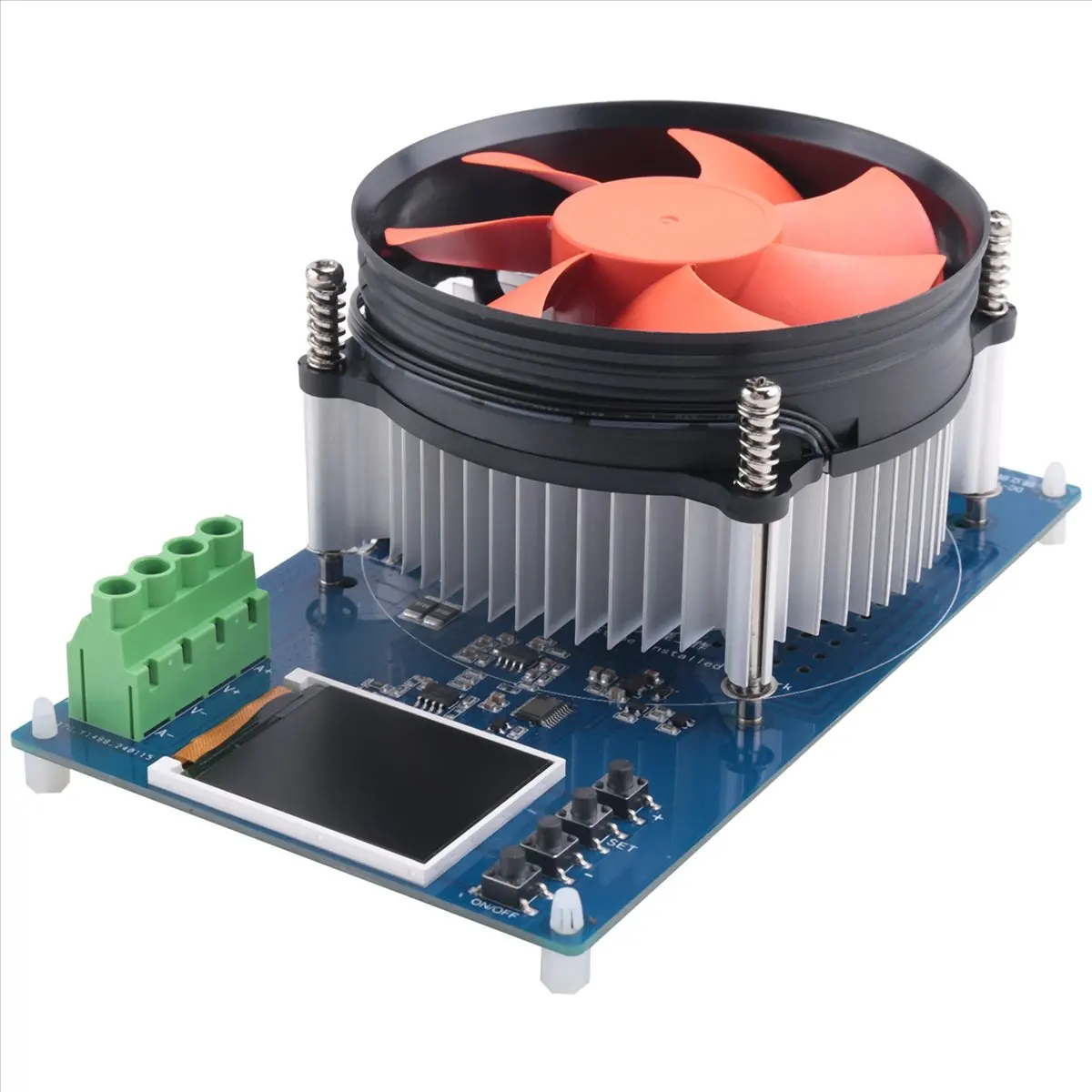 A64K 1.77-Inch Color Screen, CNC Load, 150W 10A, Four-Wire System, Aging Test Power Battery US Plug