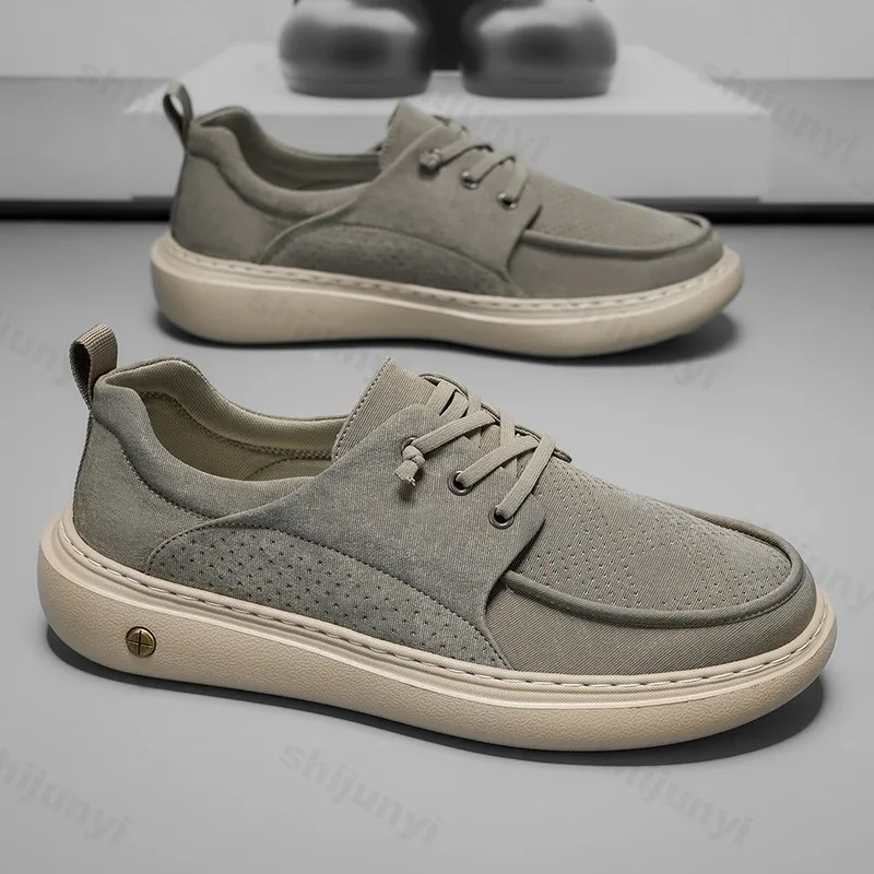 

Mens Casual Leather Shoes 2025 Autumn Fashion Business Casual Shoes Anti Slip Platform Comfortable Outdoor Walking Shoes Zapatos