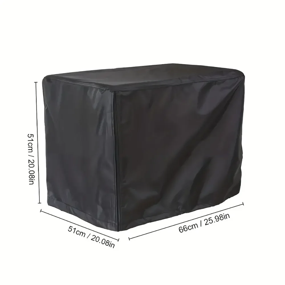 Generator Cover Waterproof, Universal Portable Generator Cover 32”L x 24”W x 24”H - for Most Generators 5000-10000 Watt（210D）