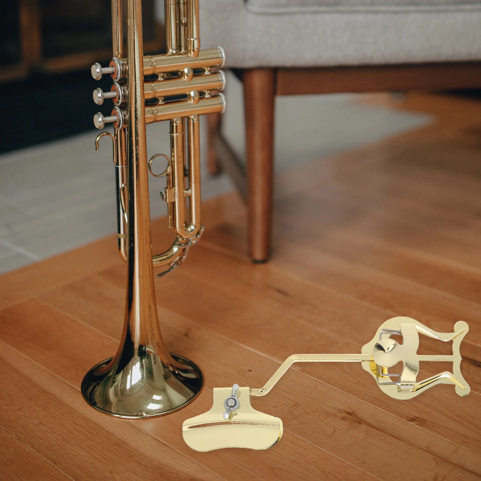 

Sheet Music Holder for Trumpet - Lightweight Marching Music Clip with Adjustable Angle for Outdoor Use Musical Score Holder