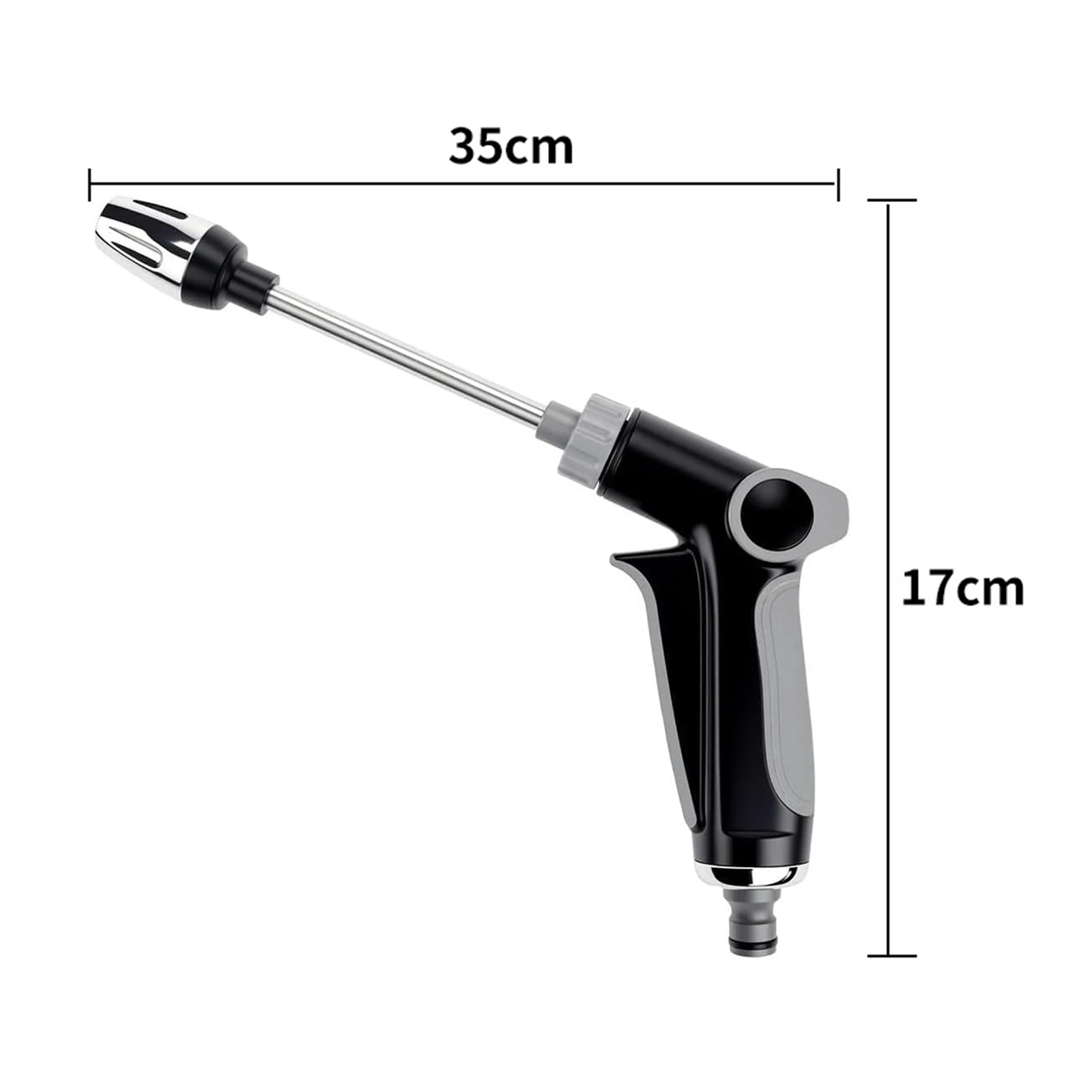 High-Pressure Car Washing Water Gun Foam Kettle Garden Lawn Watering Irrigation Tools 3/4in Expandable Hose Cleaning Supplies view 6