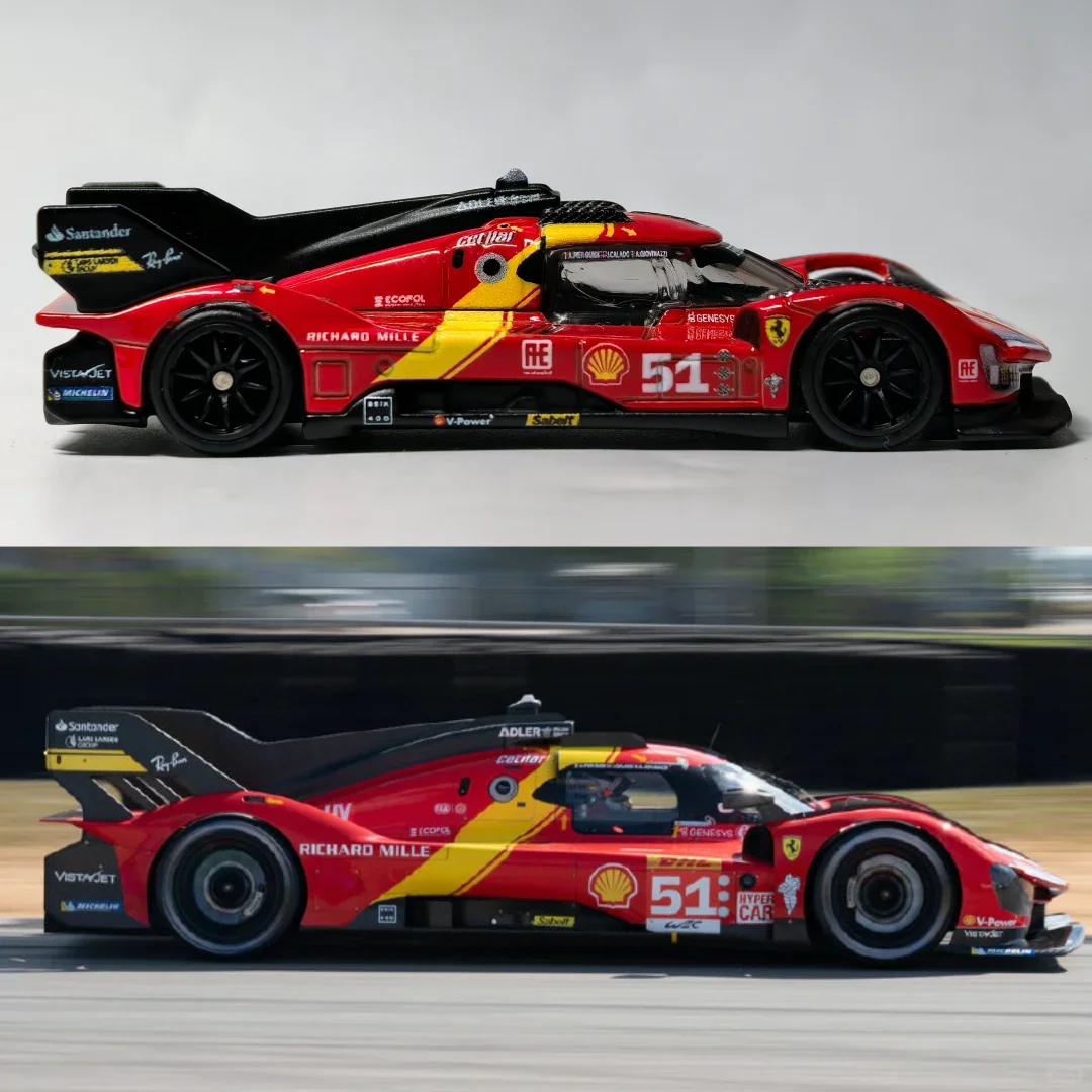 ホットウィール プレミアム サーキットレジェンド 1/64スケール ダイキャスト フェラーリ 499P カーモデル コレクタブル 合金製 車のおもちゃ カルチャーシリーズ