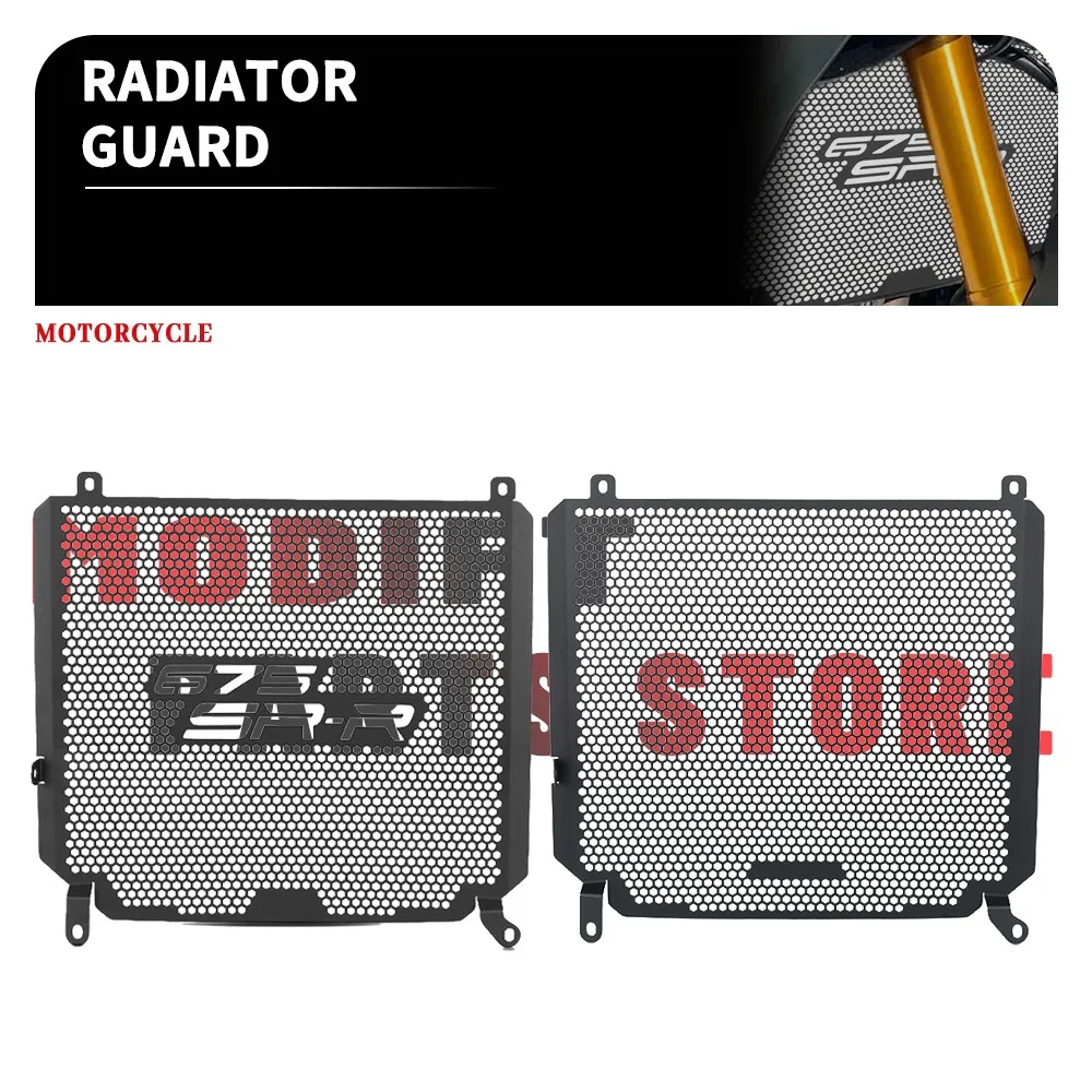 

2026 2025 Motorcycles CNC FOR CFMOTO 675 SR / 675 SR-R 2024-2026 Parts Radiator Guard Grille Grill Cover Protection Accessories