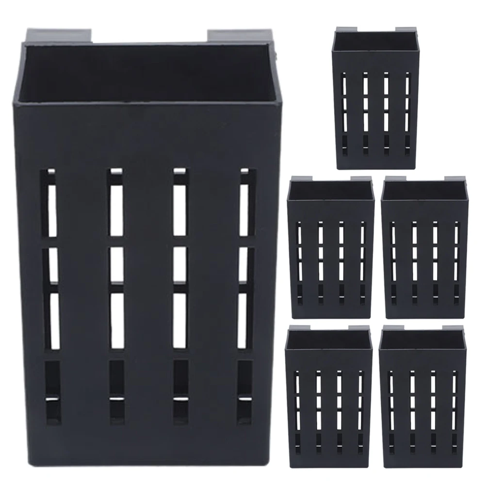 

6 Pcs Water Plant Stand Plants Aquarium Planting Baskets Pots Aquatic Planter Plastic Holder Accessories Hydroponic Flower