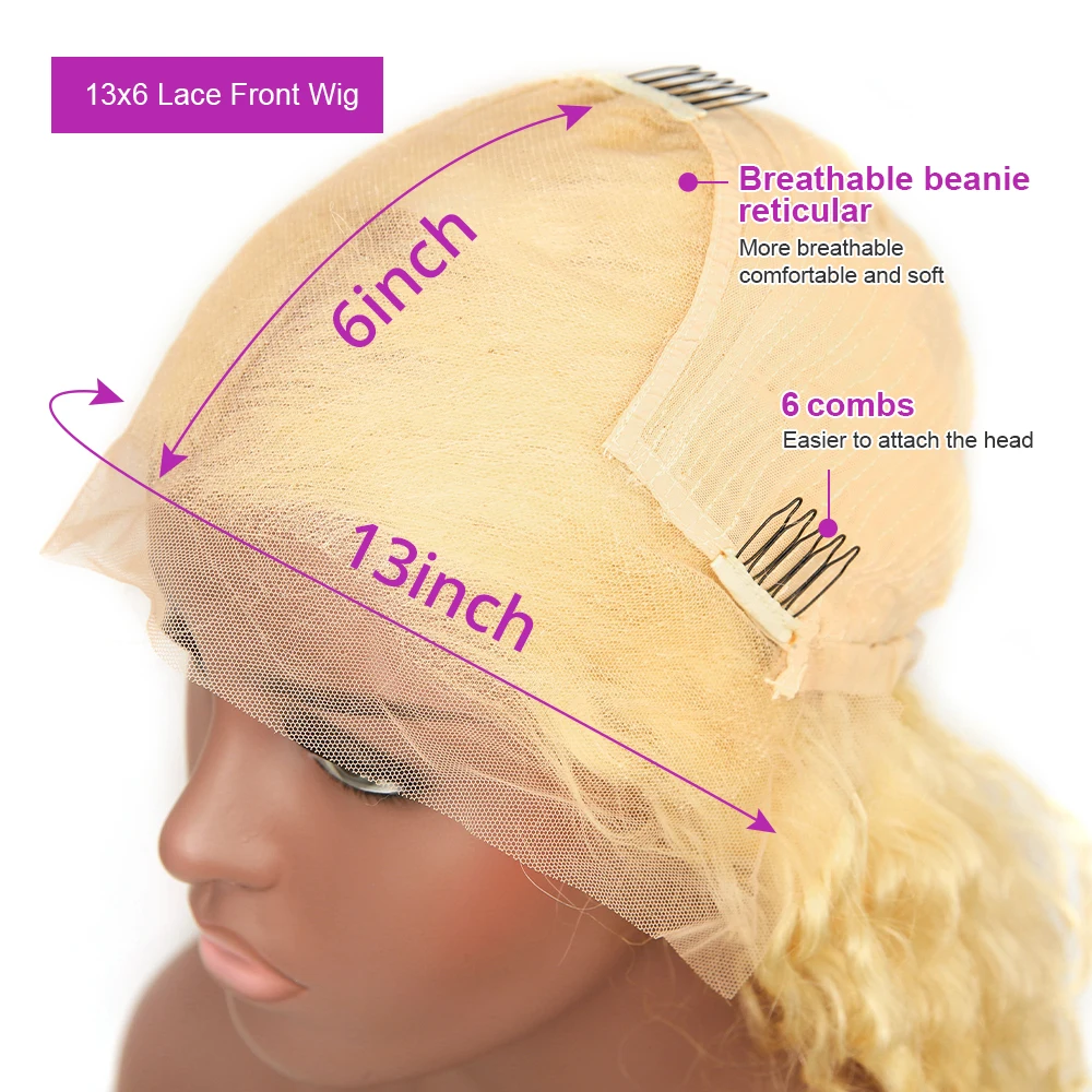 180 Плотность 10-40 дюймов 613 волна тела 13x6 HD прозрачные кружевные передние al парики человеческие волосы бразильский 13x 6 кружевной передний парик для женщин