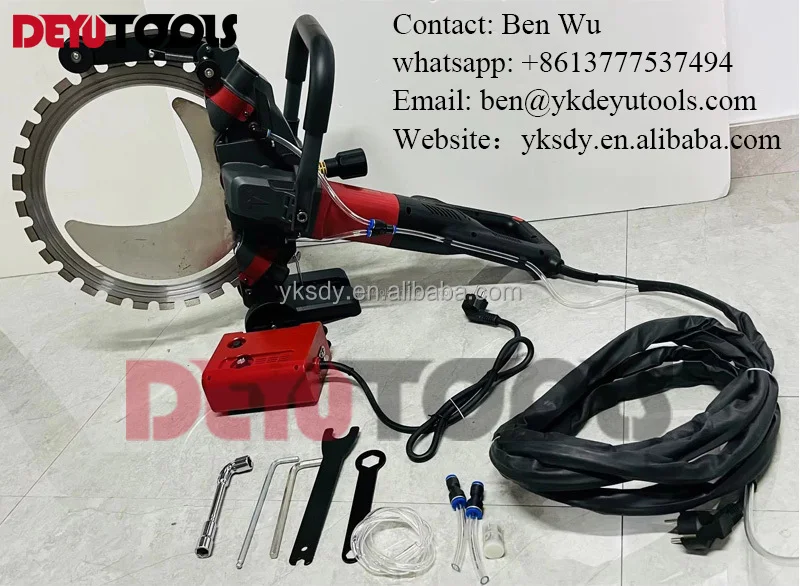Concrete Ring Saw Concrete Saw Cutter for Brick Wall Efficient Cutter Tool Ring Saw Electric